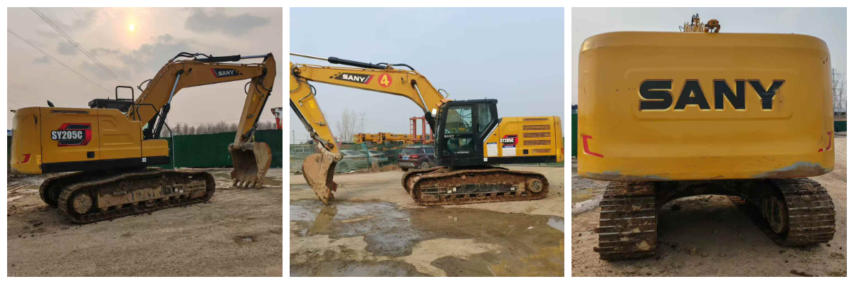 حفارة ساني 205 مستعملة موديل 2023 للبيع حفارة ساني 205 مستعملة موديل 2023 للبيع