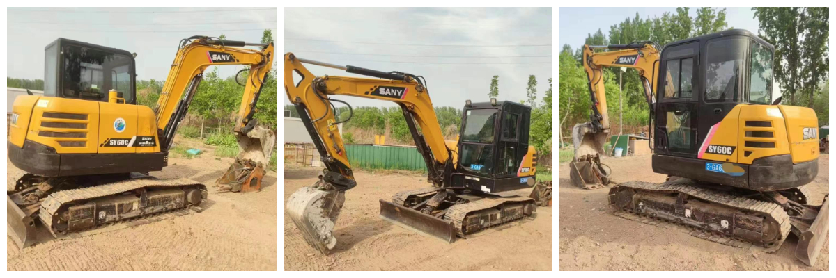 Cheap Sale 2019 Year Used Sany 60 Excavator  Cheap Sale 2019 Year Used Sany 60 Excavator