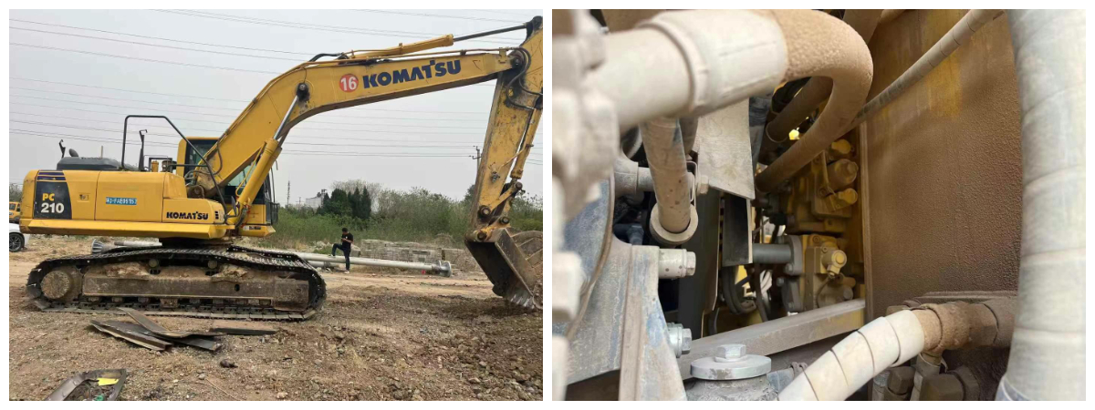 حفارة كوماتسو PC210 مستعملة للبيع بسعر رخيص موديل 2018 حفارة كوماتسو PC210 مستعملة للبيع بسعر رخيص موديل 2018