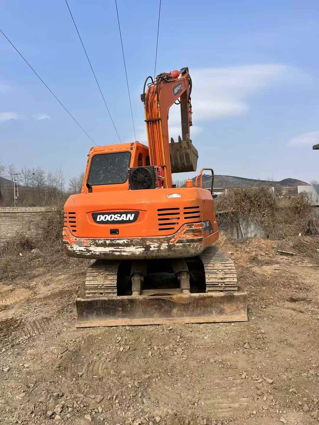 Doosan 80 2016 a utilisé l'excellent état