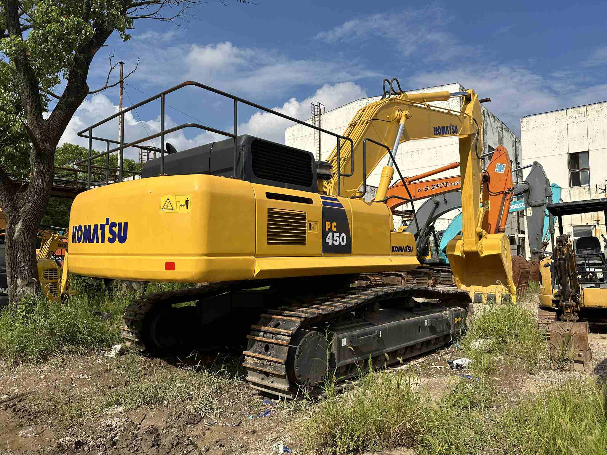 معدات ثقيلة مستعملة حفارة كوماتسو PC450 موديل 2018