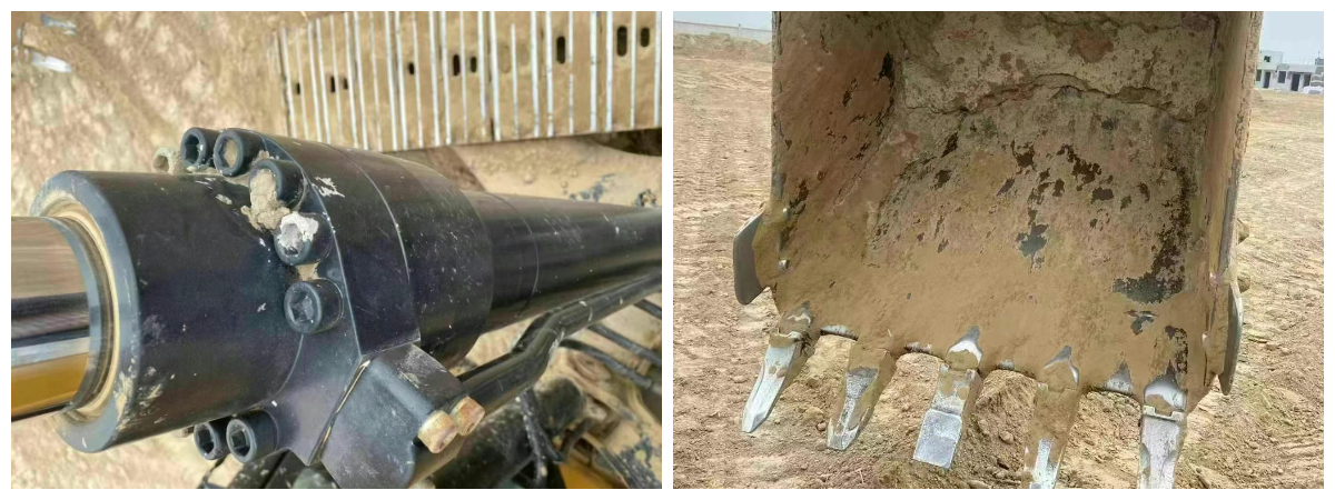 Escavadora Sany 215 usada de 2018 com tapete rolante Escavadora Sany 215 usada de 2018 com tapete rolante