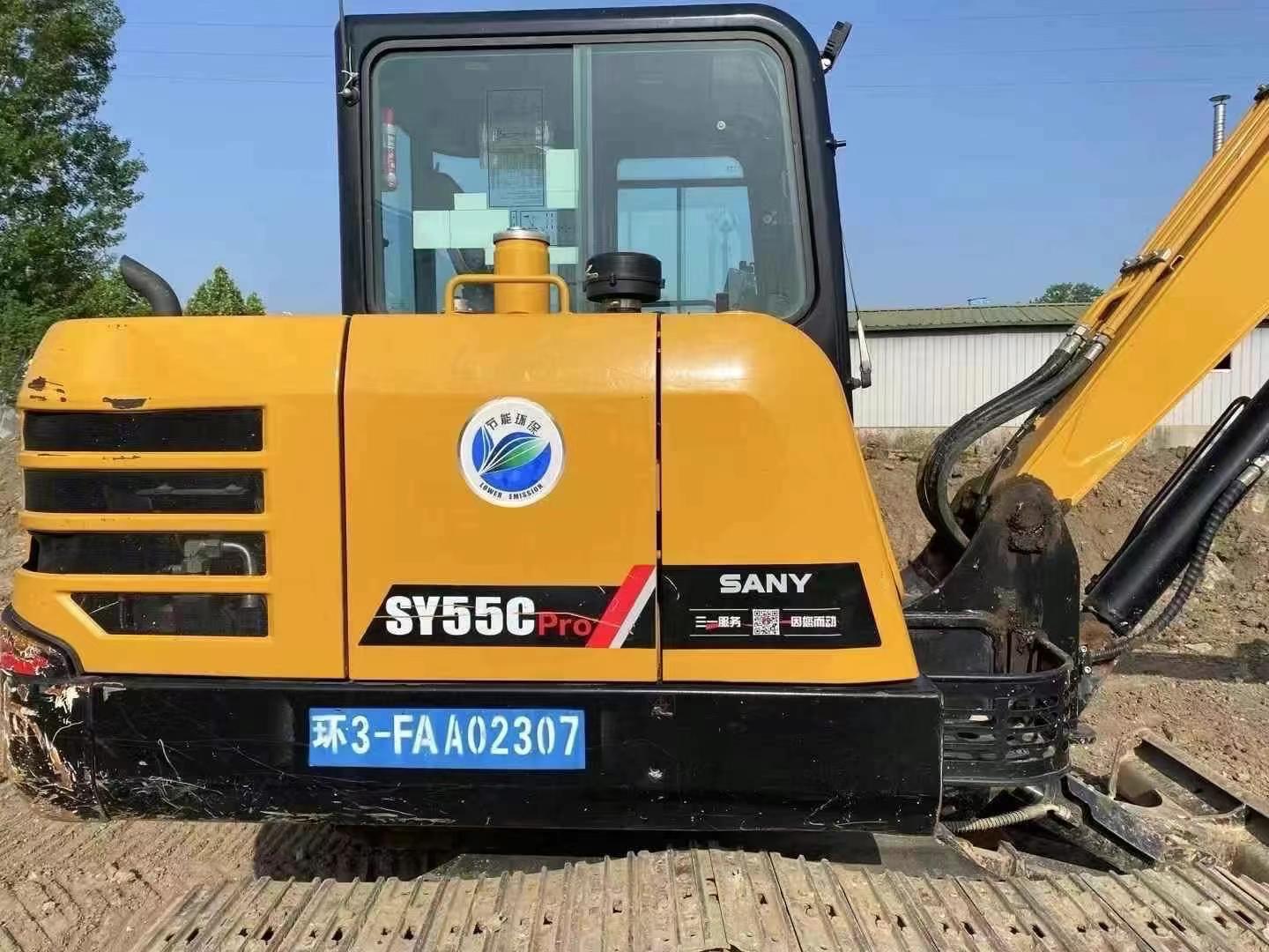 Cheap Sale 2021 Mini Digger Used Sany Sy55c Excavator