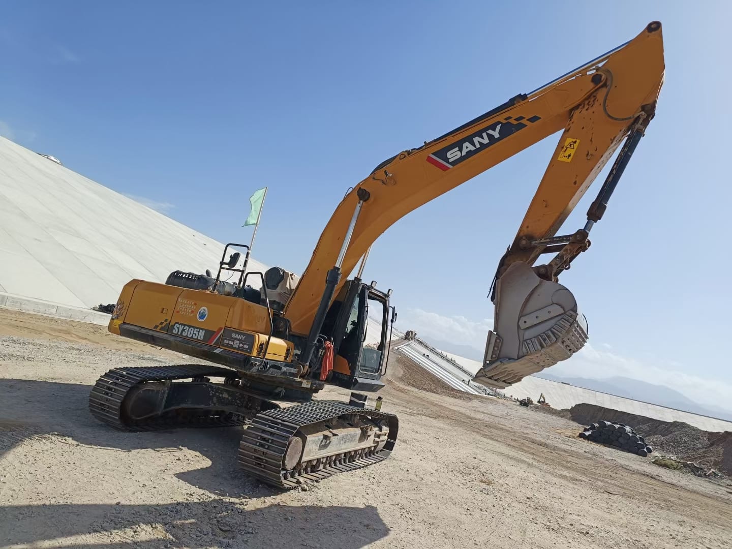 Эффективный Sany 245 24T Excavator 2020 год