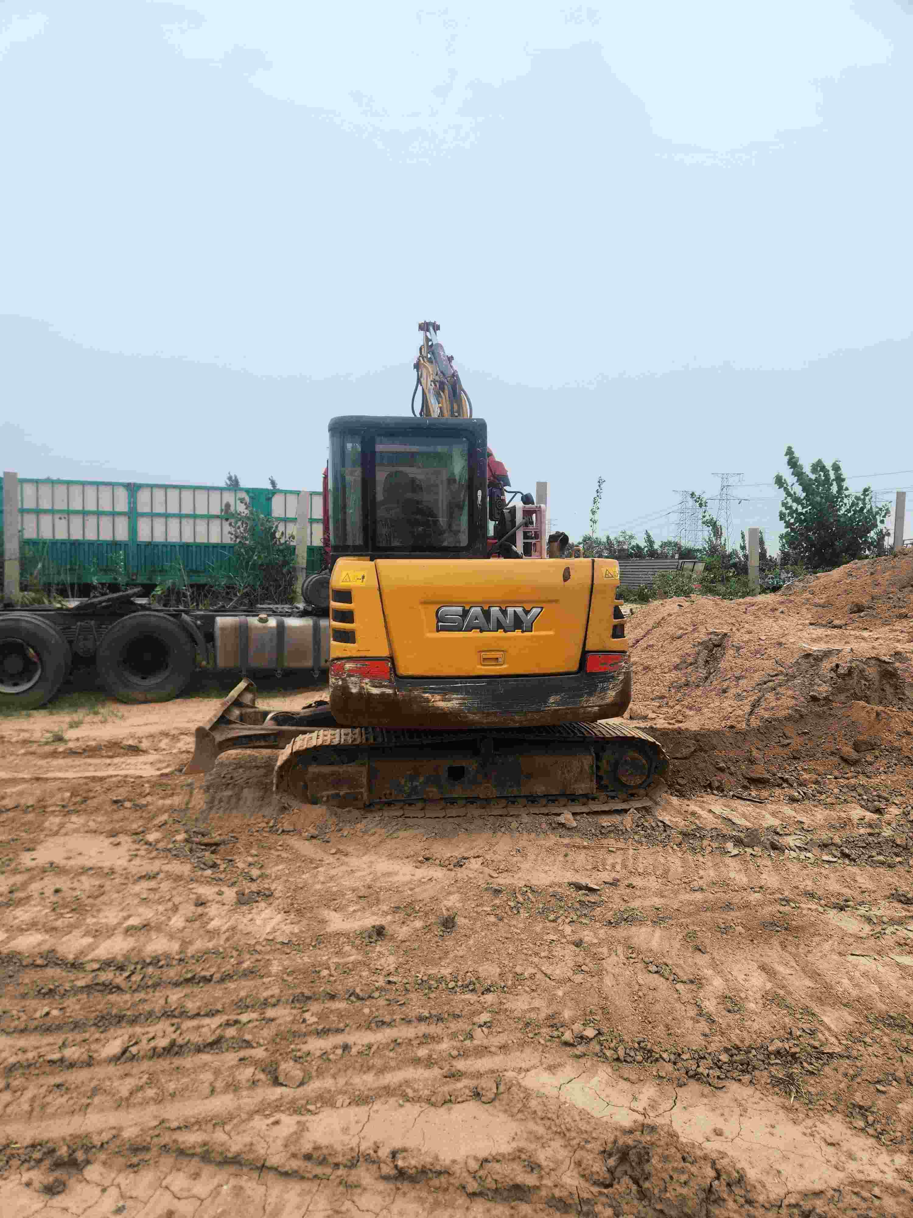 Cheap Sale 2017 Year Small Mini Digger Sany 55C Excavator 