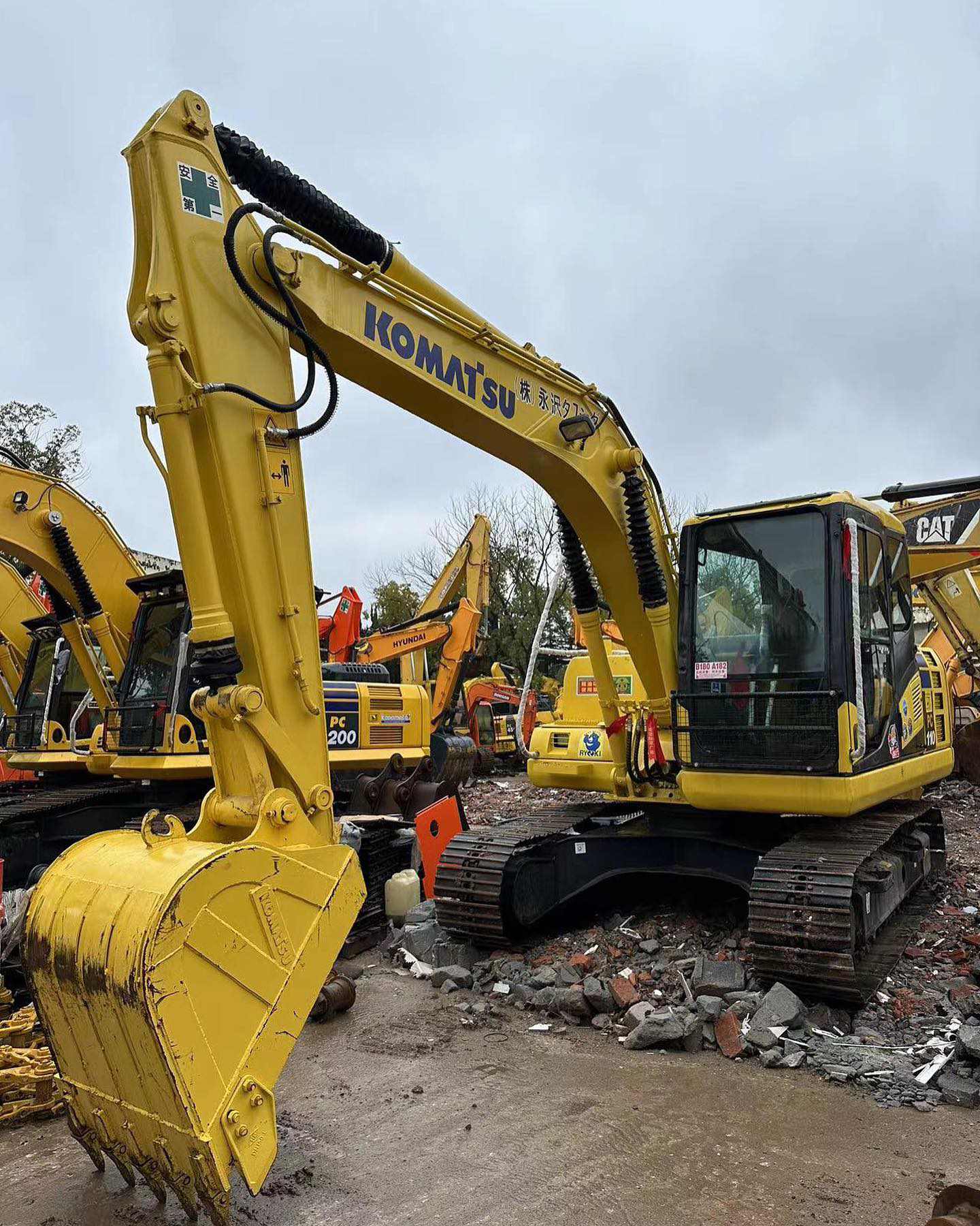 Utilizou o preço da escavadeira Komatsu PC110 2020