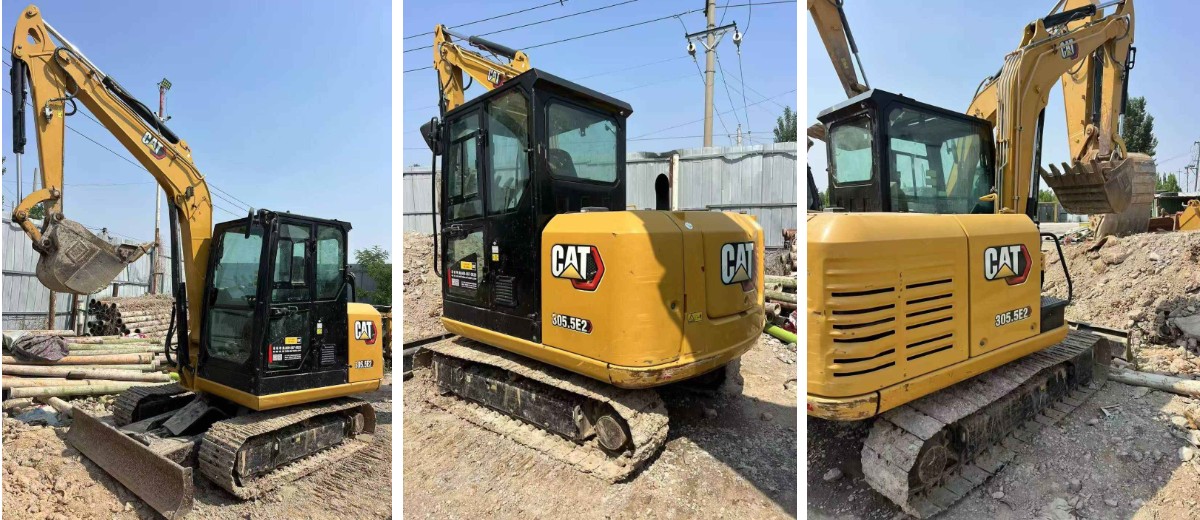 2022 Cheap Sale Mini Excavator Cat 305.5 Crawler Excavator 