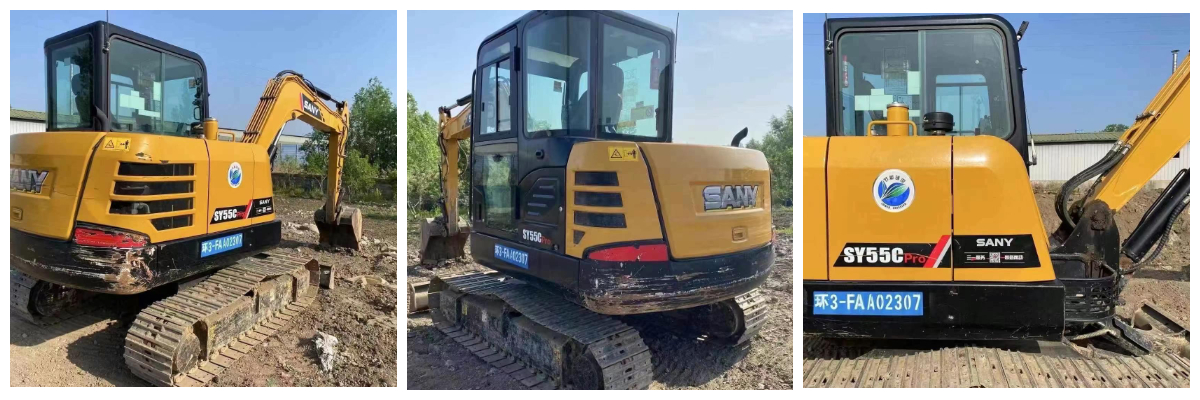 2022 Year 2800 Hours Used Sany Sy55c Excavator for Sale  2022 Year 2800 Hours Used Sany Sy55c Excavator for Sale