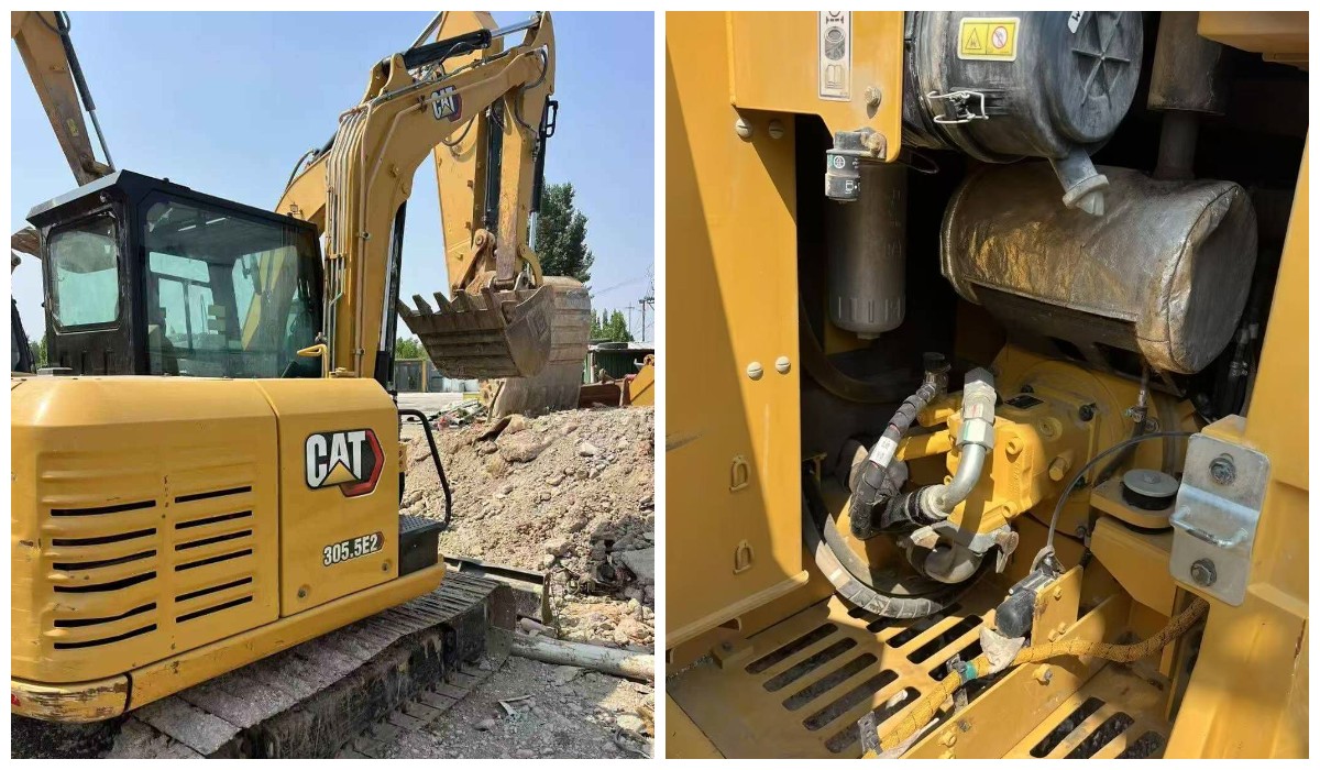 Дешевая распродажа небольшой мини-экскаватор 2022 Cat 305.5 гусеничный экскаватор Дешевая распродажа небольшой мини-экскаватор 2022 Cat 305.5 гусеничный экскаватор