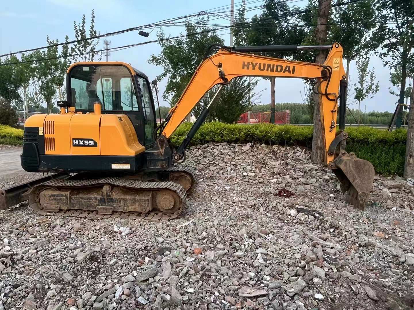 Hyundai HX55 5.5t Excavator 2020 Used