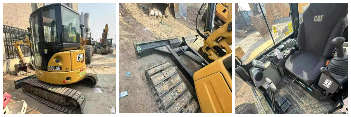 Small Mini Excavator 2021 Year Cat 303.5 Excavator for Sale Small Mini Excavator 2021 Year Cat 303.5 Excavator for Sale