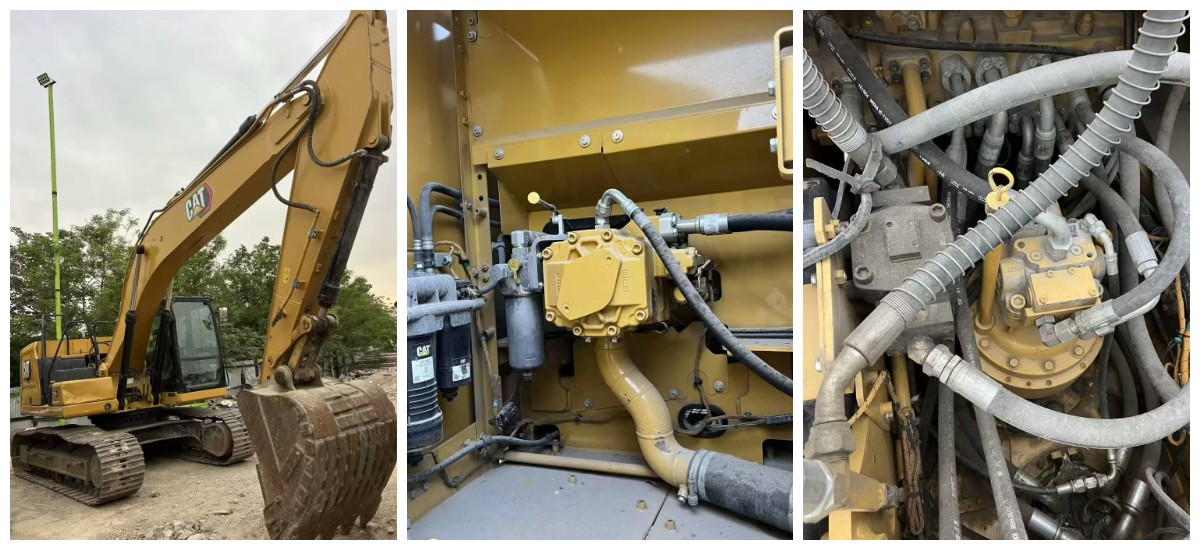 Escavadora hidráulica Cat 320GC usada em promoção, ano 2021