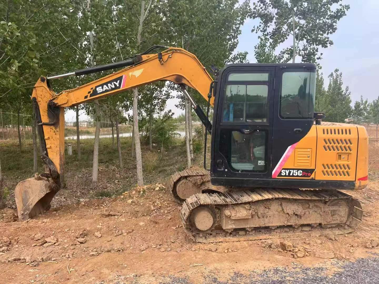 Used Digger 2022 Year Sany 75 Excavator for Sale