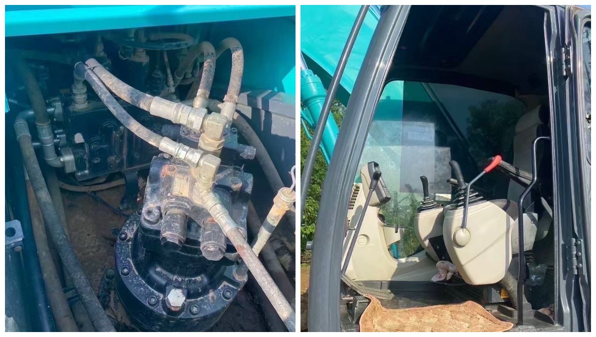 Escavadora Kobelco SK 200 original usada, ano 2020, para venda Escavadora Kobelco SK 200 original usada, ano 2020, para venda