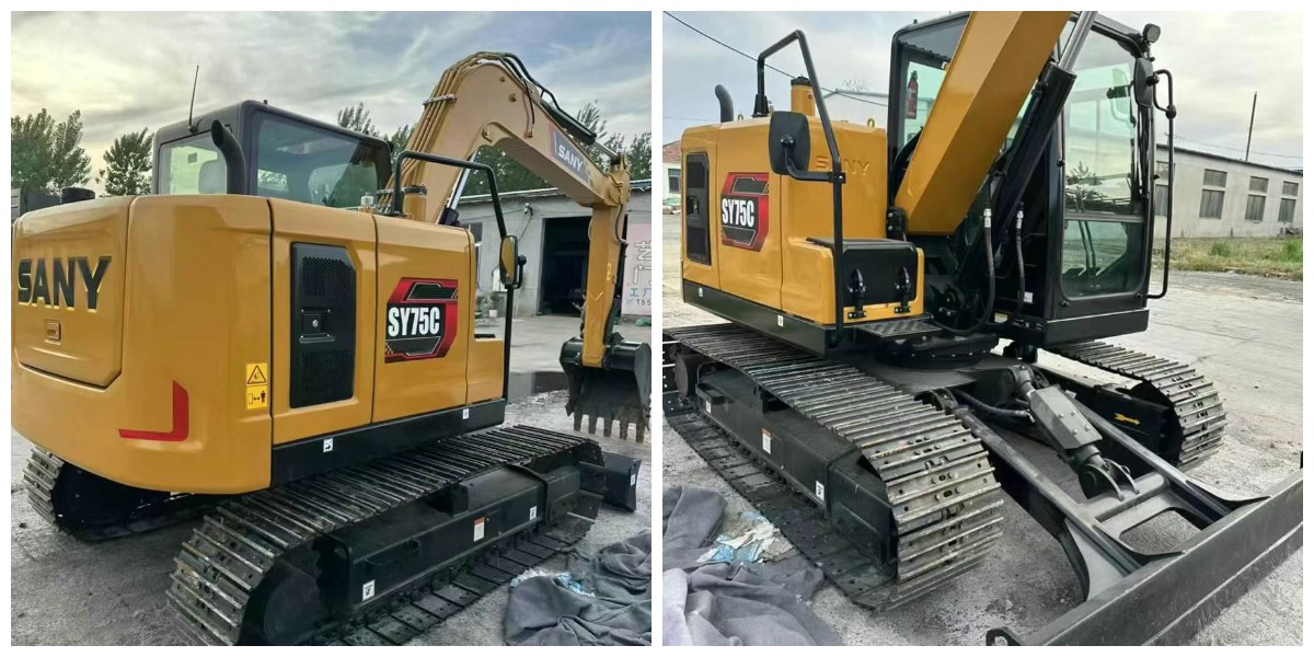 Original Machinery New Sany 75 Excavator for Sale  Original Machinery New Sany 75 Excavator for Sale