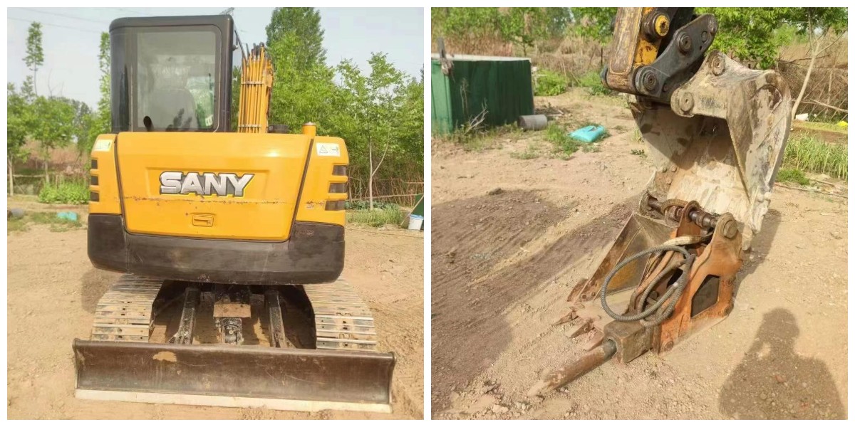 Cheap Sale 2019 Year Used Sany 60 Excavator  Cheap Sale 2019 Year Used Sany 60 Excavator