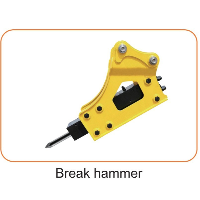 LXS680 Side Type Hydraulic Concrete Breaker Rock Hammer