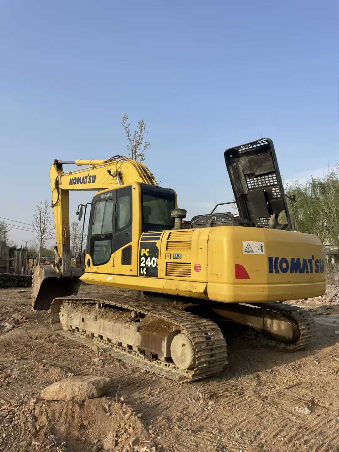 كوماتسو PC240 حفارة مستعملة 2019 بيع الساخنة