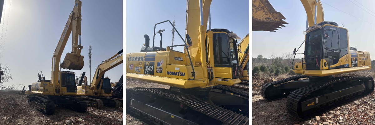 Komatsu PC240 Excavator 2021 المستخدمة للبيع Komatsu PC240 Excavator 2021 المستخدمة للبيع
