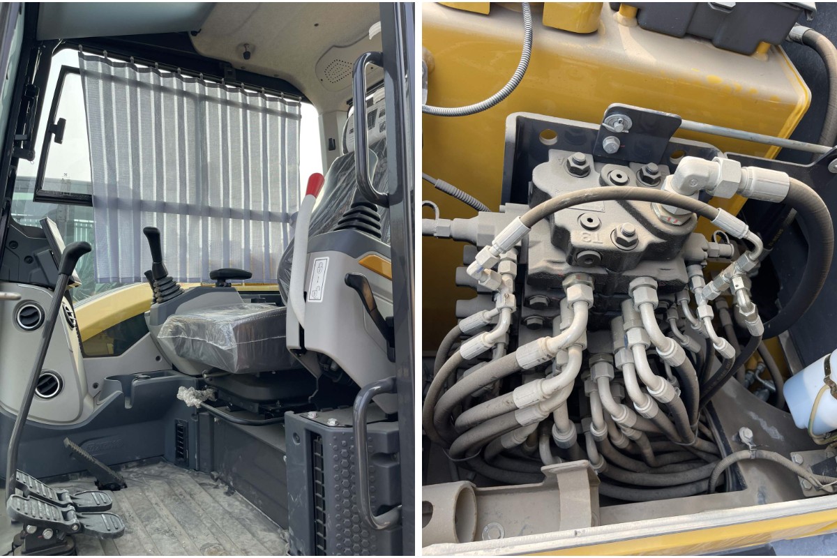 Bom estado usado xcmg 60 escavadeira 2023 Bom estado usado xcmg 60 escavadeira 2023