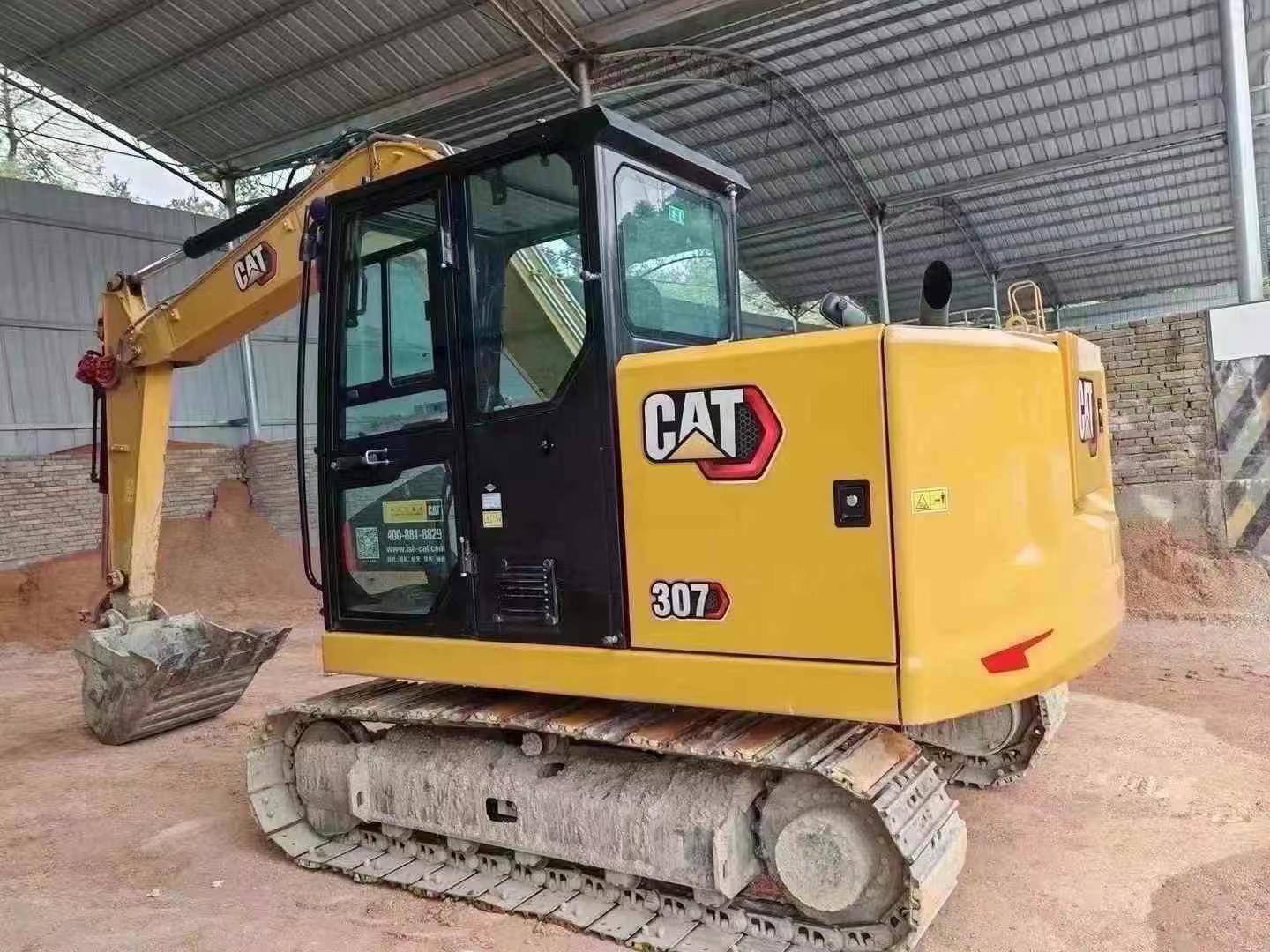 Used Mini Digger 2024 Cat 307 Excavator Crawler for Sale 