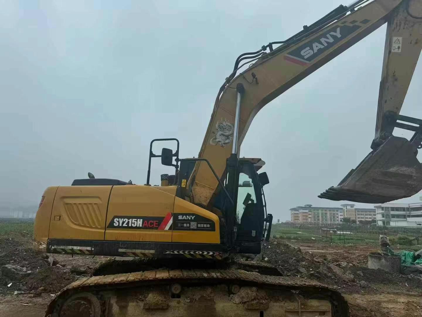 Sale Original Digger 2021 Year Used Sany Sy215c Excavator