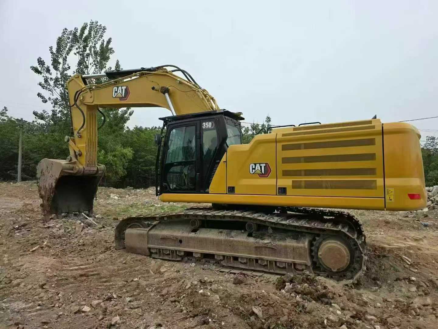 Дешевая продажа подержанного тяжелого оборудования 2021 Cat 350 экскаватор
