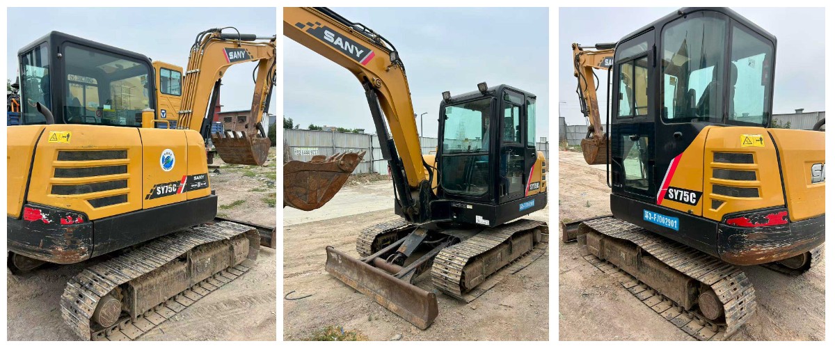 2020 Year Sany 75C Small Mini Crawler Excavator for Sale 