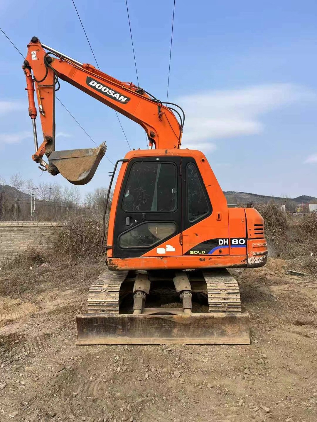 Doosan 80 2016 a utilisé l'excellent état