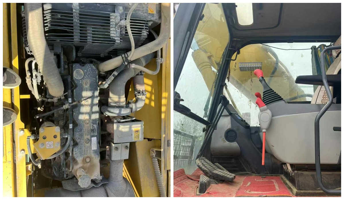 بيع رخيص 2018 حفارة كوماتسو PC210 مستعملة حفارة كوماتسو PC210 مستعملة للبيع بسعر رخيص موديل 2018