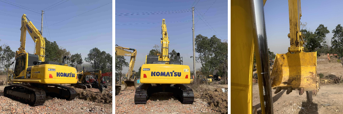 Komatsu PC240 Excavator 2021 المستخدمة للبيع Komatsu PC240 Excavator 2021 المستخدمة للبيع