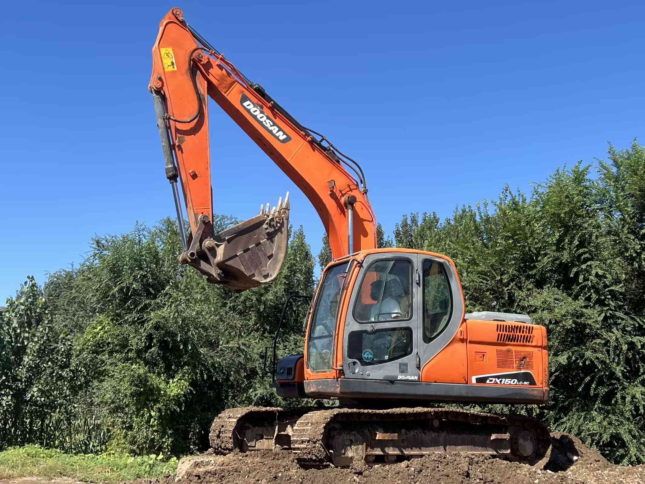 Used Doosan 150 Excavator for Sale 2018
