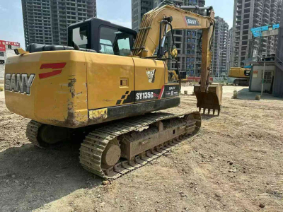 Cheap Sale 2022 Year Sany 135 Used Crawler Excavator 