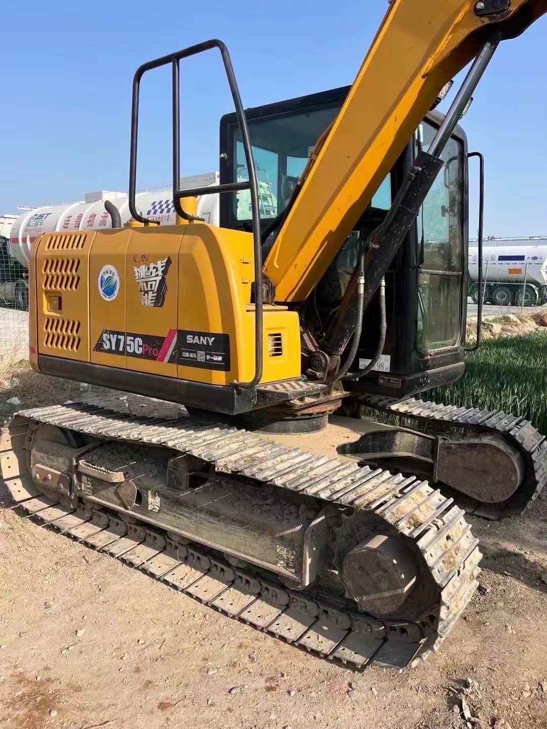 Экскаватор Sany 75 б/у 2021 года выпуска на продажу