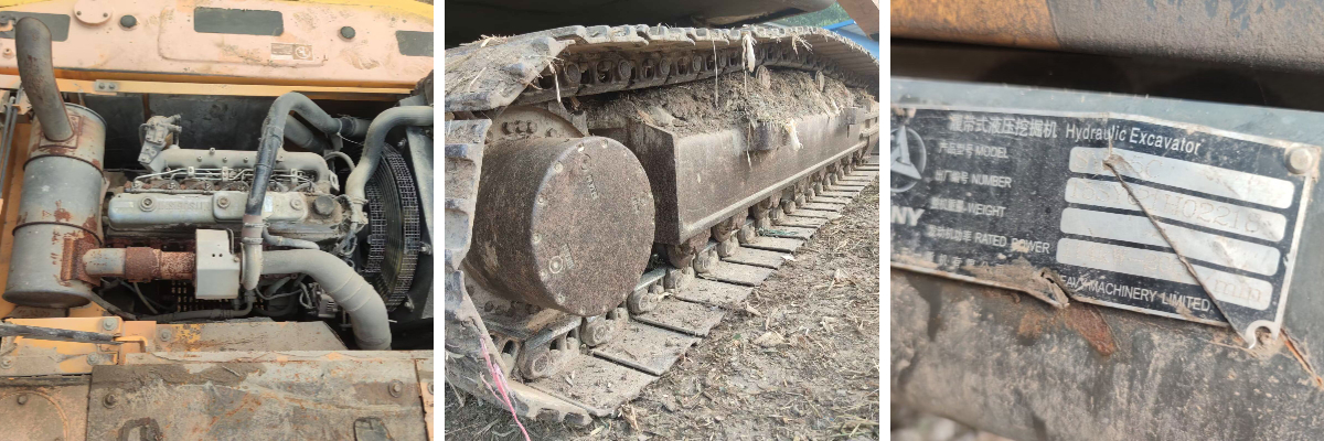 Escavadora Sany 215 21t 2013 usada em bom estado