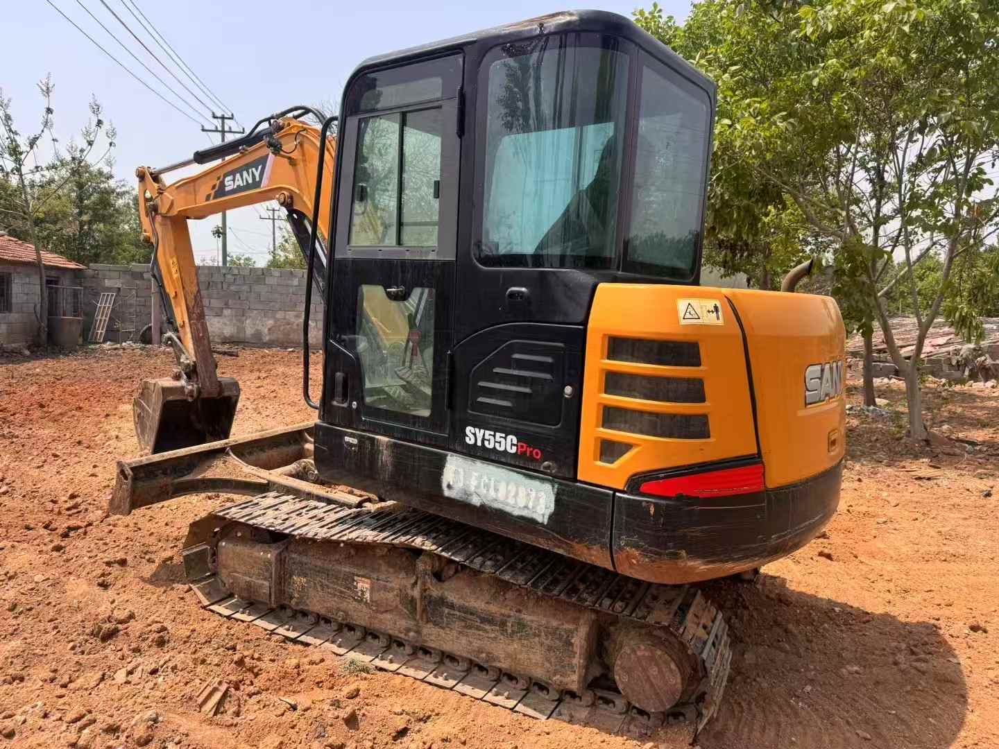 Sale 2021 Year Used Sany 55 Excavator